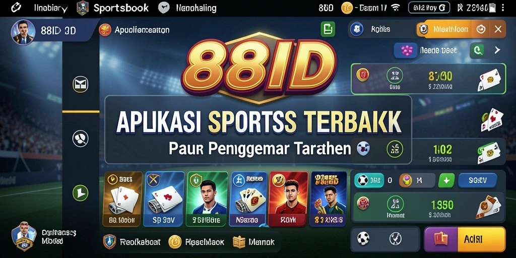 Tampilan gameplay sportsbook yang menarik di aplikasi 88ID.