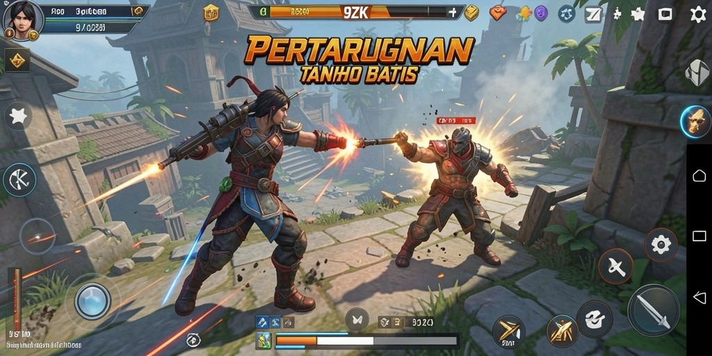 Gameplay seru dengan aksi pertarungan yang mendebarkan.