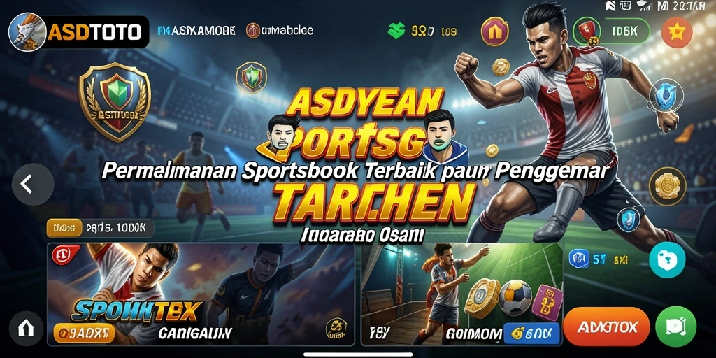 Gameplay ASDTOTO yang menampilkan taruhan olahraga yang mendebarkan.