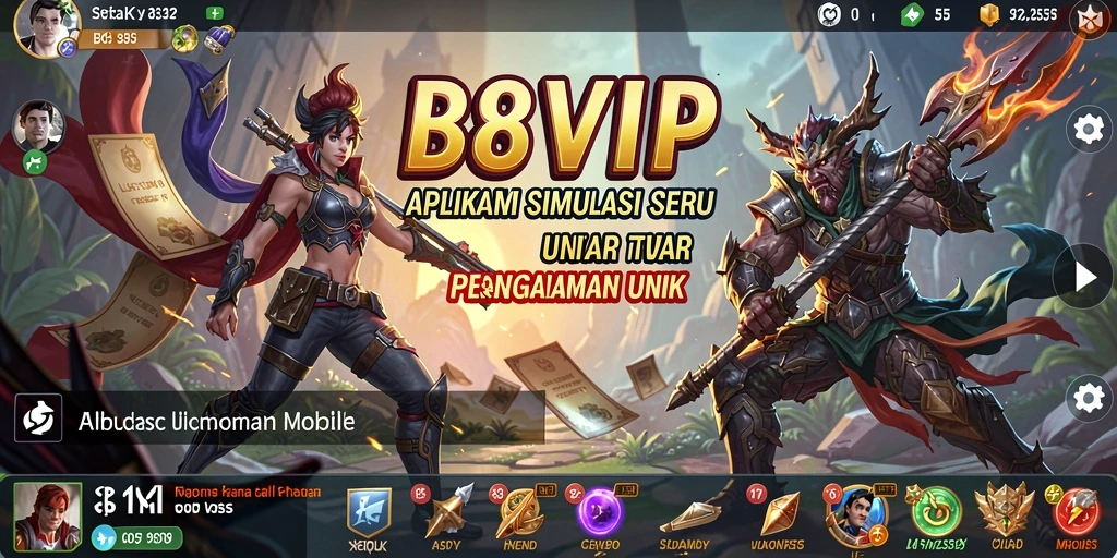 Screenshot gameplay menampilkan interaksi seru di dunia virtual.
