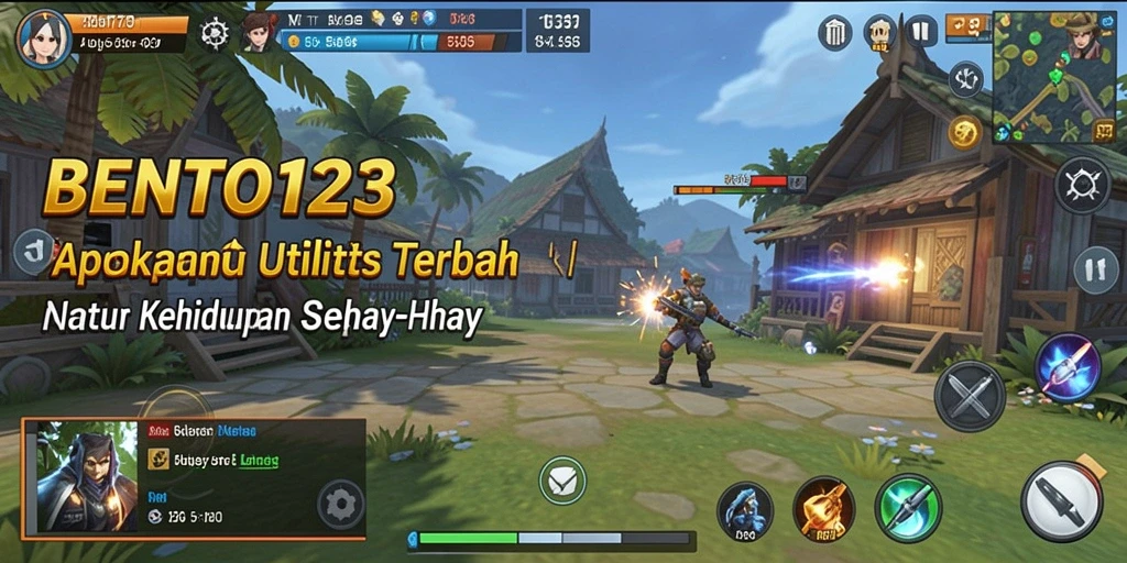 Screenshot BENTO123 menampilkan fitur canggih dalam aplikasi Utility.