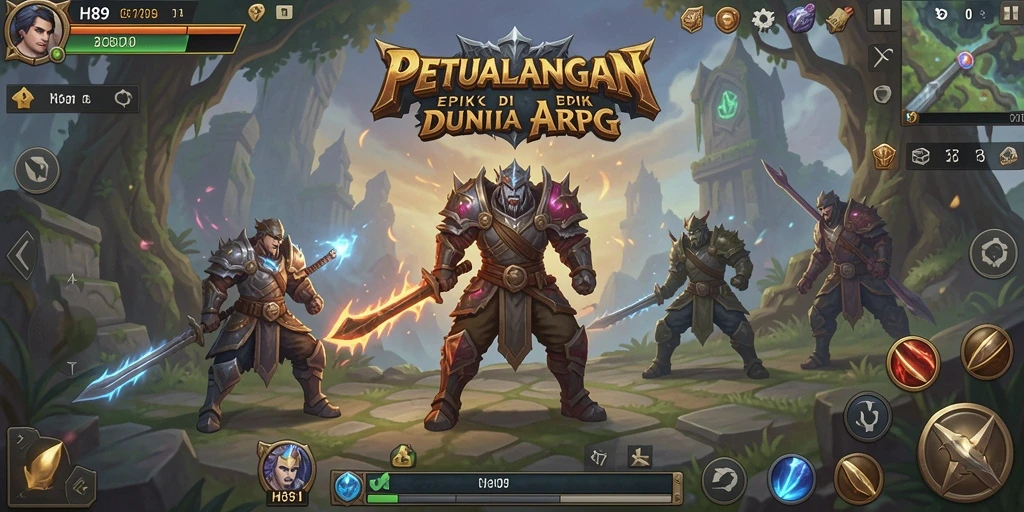 Gameplay ARPG yang menakjubkan dan penuh aksi di H89.