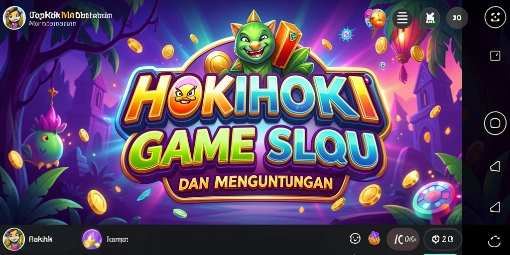 Tampilan gameplay HOKIHOKI yang menegangkan dengan fitur seru.
