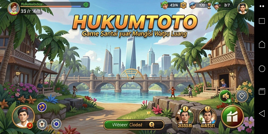 Tampilkan gameplay HUKUMTOTO yang seru dan mengasyikkan.