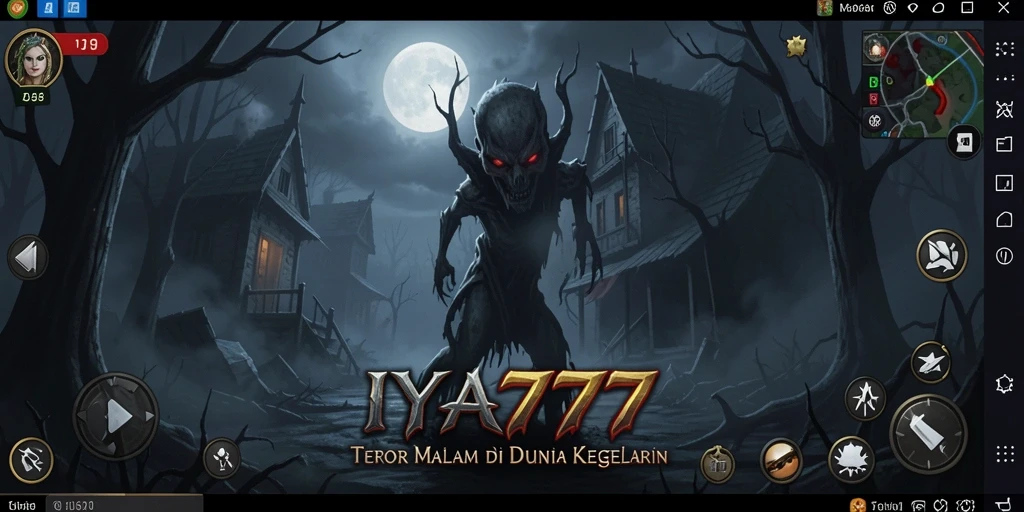 Tampilan gameplay IYA777 yang mengerikan dan mencekam.