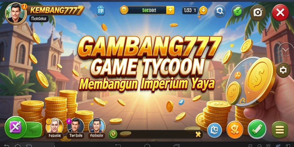 Screenshot utama KEMBANG777 menampilkan gameplay Tycoon yang seru.