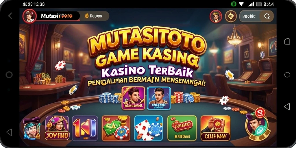 Tampilan screenshot gameplay Kasino yang menarik dan interaktif.