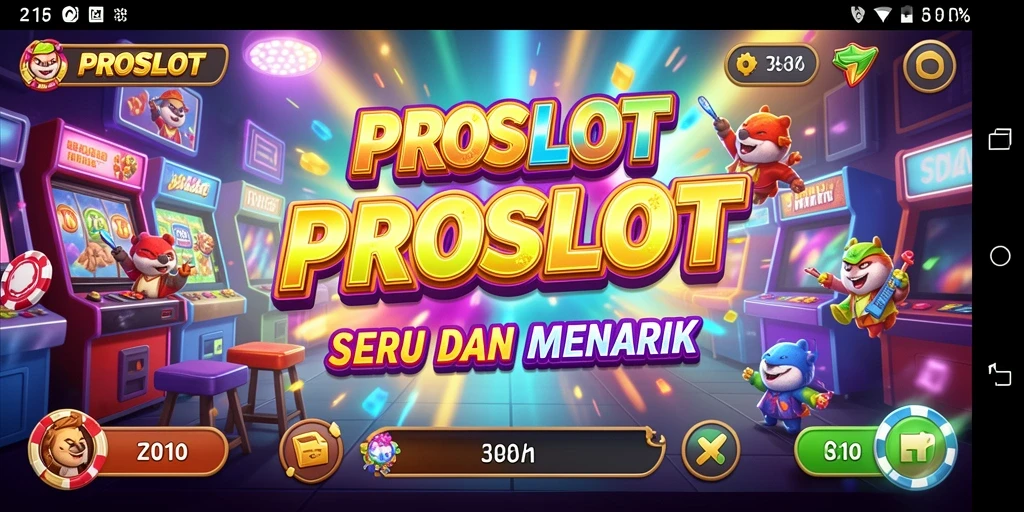 Tangkapan layar menampilkan gameplay menarik dari PROSLOT.