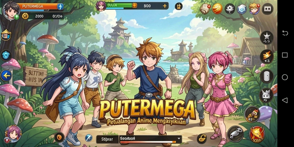 Tangkapan layar PUTERMEGA menampilkan momen gameplay yang memukau.