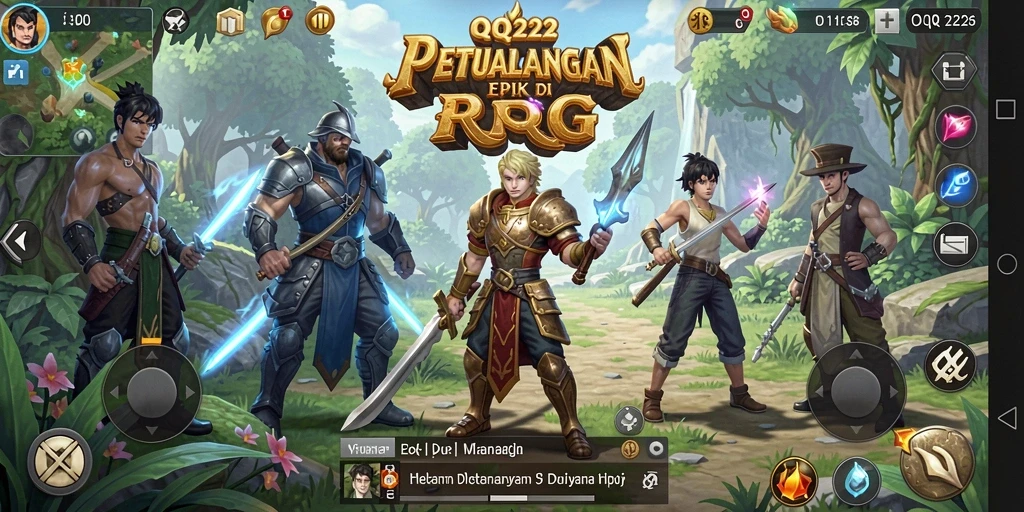 Tampilan gameplay QQ222 yang memikat dan seru.