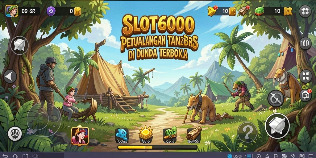 Gameplay menarik dengan grafis menawan di SLOT6000.