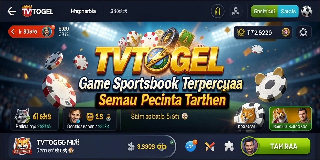 Tampilan gameplay TVTOGEL yang menarik dan interaktif.