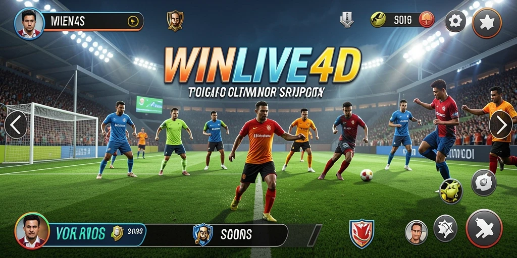 Tampilan gameplay WINLIVE4D yang mengesankan dan interaktif.